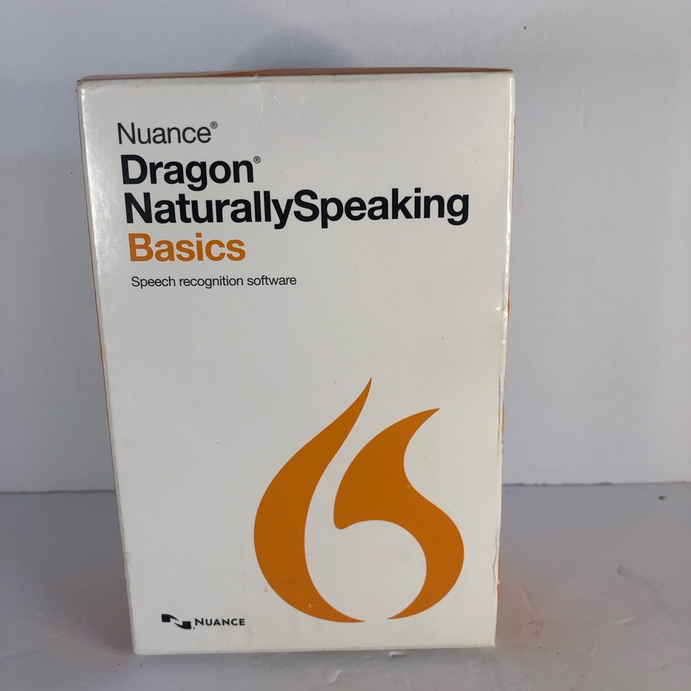 Nuance Dragon NaturallySpeaking Basics Speech Recognition Software. Version 13